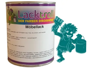 Möbellack Wasserblau RAL 5021