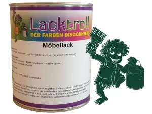 Möbellack spielzeugsicher - Moosgrün RAL 6005
