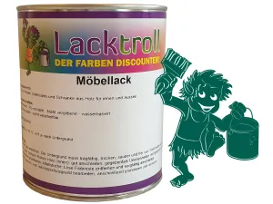Möbellack spielzeugsicher - Opalgrün RAL 6026