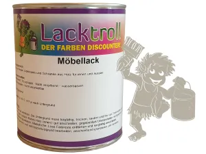 Möbellack spielzeugsicher - Kieselgrau RAL 7032