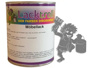 Möbellack spielzeugsicher - Staubgrau RAL 7037