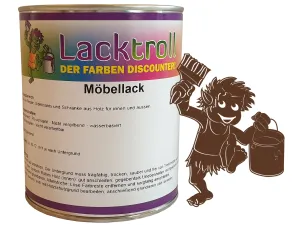 Möbellack Nussbraun RAL 8011