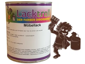 Möbellack Mahagonibraun RAL 8016