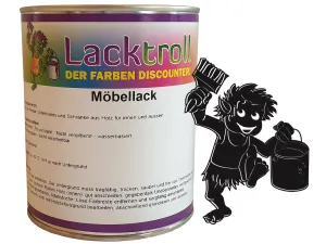 Möbellack spielzeugsicher - Schwarzbraun RAL 8022