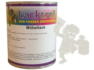 Möbellack spielzeugsicher - Grauweiß RAL 9002