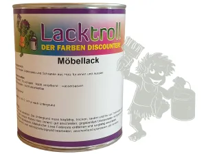 Möbellack spielzeugsicher - Papyrusweiß RAL 9018