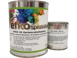 Gartenrutschenlack Himmelblau RAL 5015