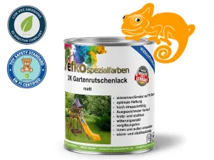 2K Gartenrutschenlack Melonengelb RAL 1028