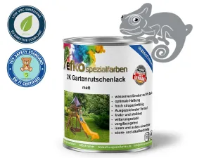 2K Gartenrutschenlack Telegrau 1 RAL 7045