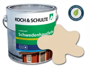 Lignolan® Schwedenhausfarbe Hellelfenbein RAL 1015