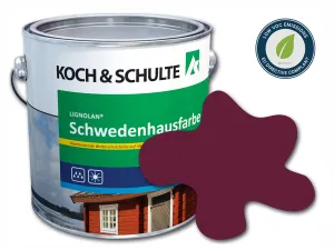Lignolan® Schwedenhausfarbe Bordeauxviolett RAL 4004