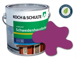 Lignolan® Schwedenhausfarbe Verkehrspurpur RAL 4006