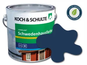 Lignolan® Schwedenhausfarbe Saphirblau RAL 5003