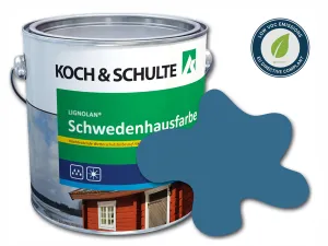 Lignolan® Schwedenhausfarbe Brillantblau RAL 5007