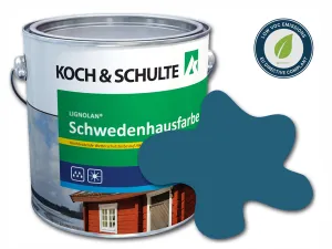 Lignolan® Schwedenhausfarbe Azurblau RAL 5009
