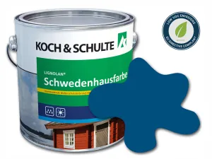 Lignolan® Schwedenhausfarbe Enzianblau RAL 5010