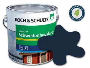 Lignolan® Schwedenhausfarbe Stahlblau RAL 5011