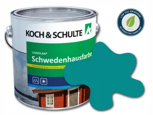 Lignolan® Schwedenhausfarbe Türkisblau RAL 5018