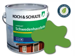 Lignolan® Schwedenhausfarbe Gelbgrün RAL 6018