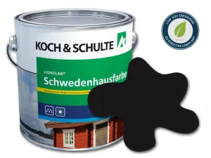 Lignolan® Schwedenhausfarbe Schwarzbraun RAL 8022