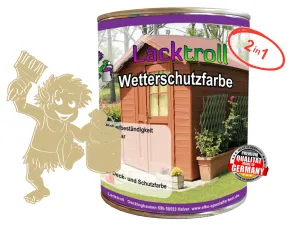 Wetterschutzfarbe Grünbeige RAL 1000