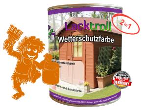 Wetterschutzfarbe 2in1 Gelborange RAL 2000