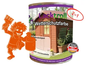 Wetterschutzfarbe Reinorange RAL 2004