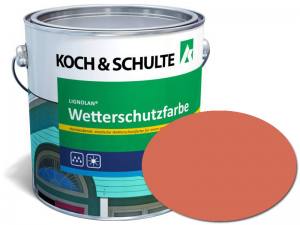 Wetterschutzfarbe Lachsrot RAL 3022 Lignolan®