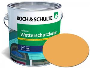 Wetterschutzfarbe Pastellgelb RAL 1034 Lignolan®