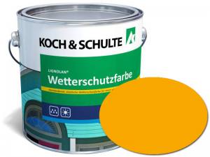 Wetterschutzfarbe Signalgelb RAL 1003 Lignolan®