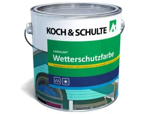Wetterschutzfarbe Reinweiß RAL 9010 Lignolan®