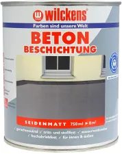 Betonbeschichtung LF seidenmatt | 750 ml | RAL 7001 Silbergrau - Wilckens