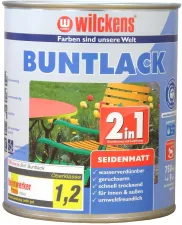 Buntlack 2in1 seidenmatt | 750 ml | RAL 6005 Moosgrün - Wilckens