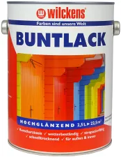 Buntlack hochglänzend | 2,5 L | RAL 1015 Hellelfenbein - Wilckens