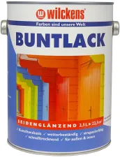 Buntlack seidenglänzend | 2,5 L | RAL 9005 Tiefschwarz - Wilckens