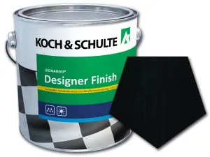 Designer Finish Schwarz