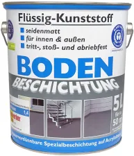 Flüssig-Kunststoff Bodenbeschichtung | 5 L | RAL 7032 Kieselgrau - Wilckens