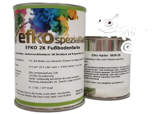 2K Fußbodenfarbe in Farben der RAL Design System - Farbpalette