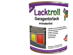 Garagentorlack in Farben der RAL - Farbpalette