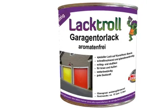 Garagentorlack in Farben der Alpina Farbrezepte - Farbpalette