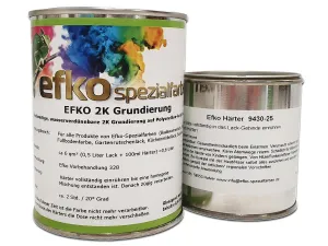 2K Grundierung für EFKO-Lacke | gelb