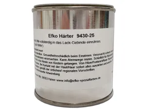 Härter für alle wasserbasierten EFKO 2K-Lacke - neue Rezeptur!