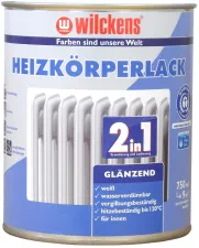 Heizkörperlack 2in1 seidenmatt | 750 ml | Weiß - Wilckens