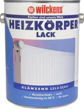 Heizkörperlack glänzend | 2,5 L | Weiß - Wilckens