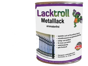 Metalllack in Farben der Alpinacolor - Farbpalette