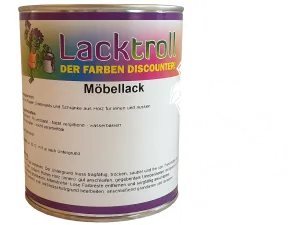 Möbellack in Farben der NCS Index - Farbpalette