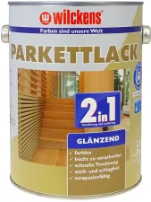 Parkettlack 2in1 glänzend | 2,5 L | Farblos - Wilckens