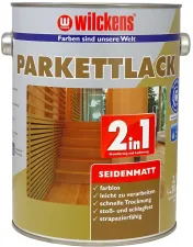 Parkettlack 2in1 seidenmatt | 2,5 L - Wilckens