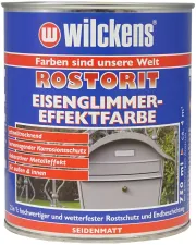 Rostorit Eisenglimmer Effektfarbe seidenmatt | 750 ml | Grün - Wilckens