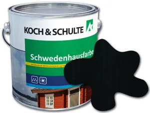 Schwedenhausfarbe Schwarz